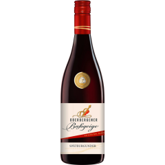Oberbergener Baßgeige Spätburgunder Rotwein QbA halbtrocken 0,75 l 