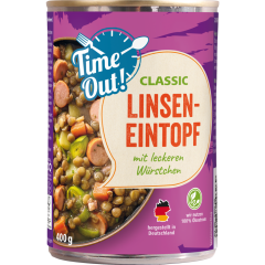 Time Out! Classic Linsen-Eintopf 400 g 