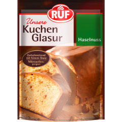 RUF Kuchenglasur Haselnuss - Beutel 100 g 