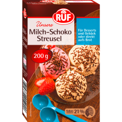 RUF Milch-Schoko Streusel 200 g 