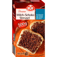 RUF Milch-Schoko Streusel 500 g 