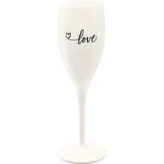 Koziol Sektglas mit Druck Love 
