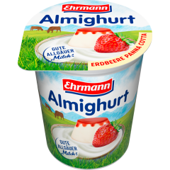 Ehrmann Almighurt Erdbeere Panna Cotta 3,8 % Fett 150 g 