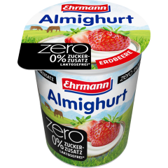 Ehrmann Almighurt Zero Erdbeere 150 g 