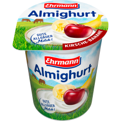 Ehrmann Almighurt Kirsch-Banane 3,8 % Fett 150 g 