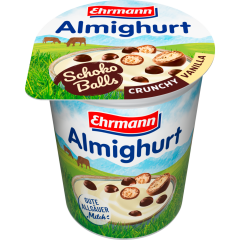 Ehrmann Almighurt Schoko Balls Crunchy-Vanilla 3,8 % Fett 150 g 