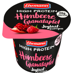 Ehrmann High Protein Joghurt-Erzeugnis Himbeere Granatapfel 0,4 % Fett 200 g 