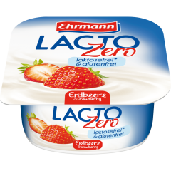 Ehrmann Lacto Zero Erdbeere 7,2 % Fett 135 g 
