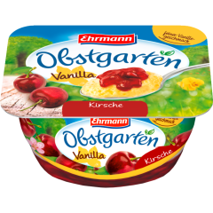 Ehrmann Obstgarten Vanilla Kirsche 5,5 % Fett 125 g 