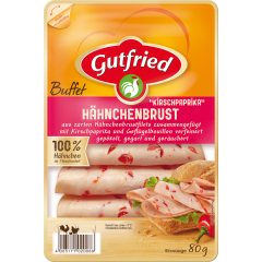 Gutfried Hähnchenbrust mit Kirschpaprika 80 g 