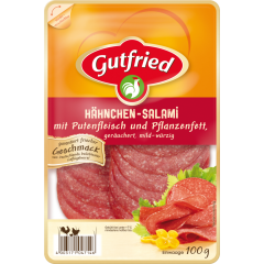 Gutfried Hähnchen-Salami 100 g 