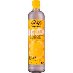 Gräf's Fruit Collection Lemon Sorbet 15 % vol. 0,5 l 