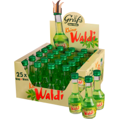 Gräf's Kleiner Waldi 18 % vol. - 25-Pack 25 x 0,02 l 