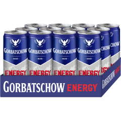 GORBATSCHOW Vodka Energy - Tray 12 x 0,33 l 