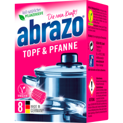 Abrazo Topf & Pfanne Reinigungskissen 8 Stück 
