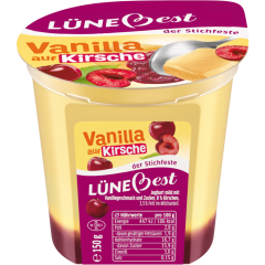 Lünebest Vanilla auf Kirsche stichfest 3,5 % Fett 150 g 