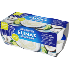 Elinas Joghurt nach griechischer Art Kokos Limette 9,4 % Fett 4 x 150 g 