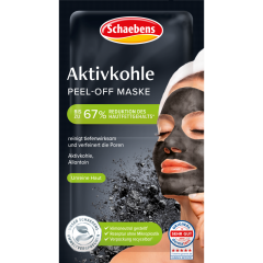 Schaebens Aktivkohle Peel-Off Maske 2 x 8 ml 