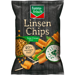 funny-frisch Linsen Chips Sour Cream 90 g 