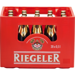 Riegeler Export - Kiste 20 x 0,5 l 