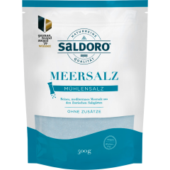 SALDORO Meersalz Mühlensalz 500 g 