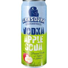GRASOVKA Vodka Apple Soda 10 % vol. 0,33 l 