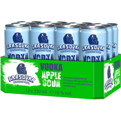 GRASOVKA Vodka Apple Soda RTD 10% - Tray 12 x 0,33 l 
