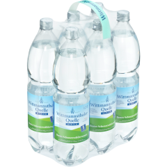 Wittmannsthaler Mineralwasser Medium - 6-Pack 6 x 1,5 l 