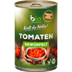 Bio Zentrale Bio Tomaten gewürfelt 400 g 