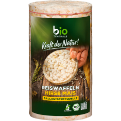 Bio Zentrale Bio Reiswaffeln Hirse-Mais 100 g 