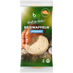 Bio Zentrale Bio Reiswaffeln Joghurt 100 g 
