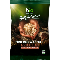 Bio Zentrale Bio Mini Reiswaffeln Zartbitter 60 g 