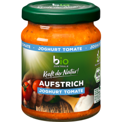 Bio Zentrale Bio Aufstrich Joghurt Tomate Basilikum 125 g 
