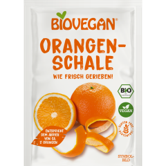Biovegan Bio Orangenschale gerieben 9 g 