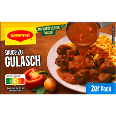 Maggi Sauce zu Gulasch für 2 x 250 ml 