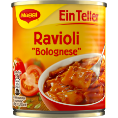 Maggi Ein Teller Ravioli "Bolognese" 340 g 