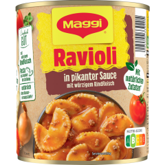 Maggi Ravioli in pikanter Sauce für 2 Portionen 