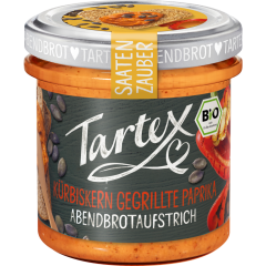 Tartex Bio Saaten Zauber Kürbiskern Gegrillte Paprika Abendbrotaufstrich 140 g 