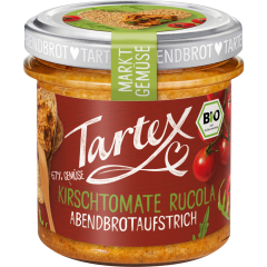Tartex Bio Markt-Gemüse Rucola Kirschtomate 135 g 