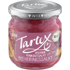 Tartex Bio Veganer Feinkostsalat wie Heringssalat 165 g 