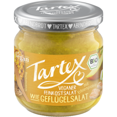 Tartex Bio Veganer Feinkostsalat wie Geflügelsalat 165 g 
