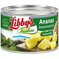 Libby's Natursüß Ananas Stücke 230 g 