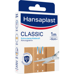 Hansaplast Classic 1 m x 6 cm 10 Stück 