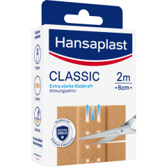 Hansaplast Classic 2 m x 6 cm 20 Stück 