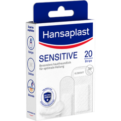 Hansaplast Sensitive Strips 20 Stück 