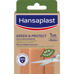 Hansaplast Green & Protect 1m 10 Stück 