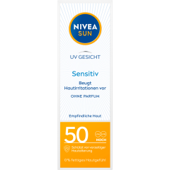 NIVEA sun UV Gesicht Sensitive Creme LSF50 50 ml 