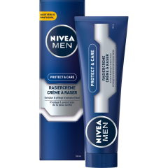 NIVEA MEN Rasiercreme Protect & Care mit Aloe Vera und Pathnenol 100 ml 