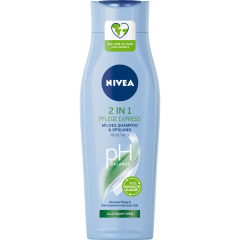 NIVEA 2 in 1 Pflege Express mildes Shampoo & Spülung 250 ml 