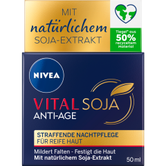 NIVEA Vital Soja Anti-Age Straffende Nachtpflege 50 ml 